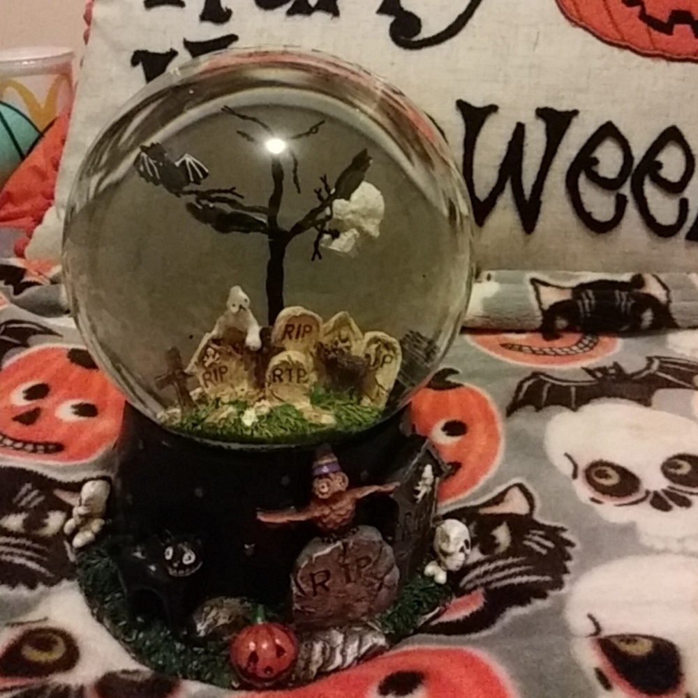 Halloween water globe 🎃👻
